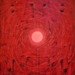 Crimson. Oil on canvas. 24 x 19 inches.